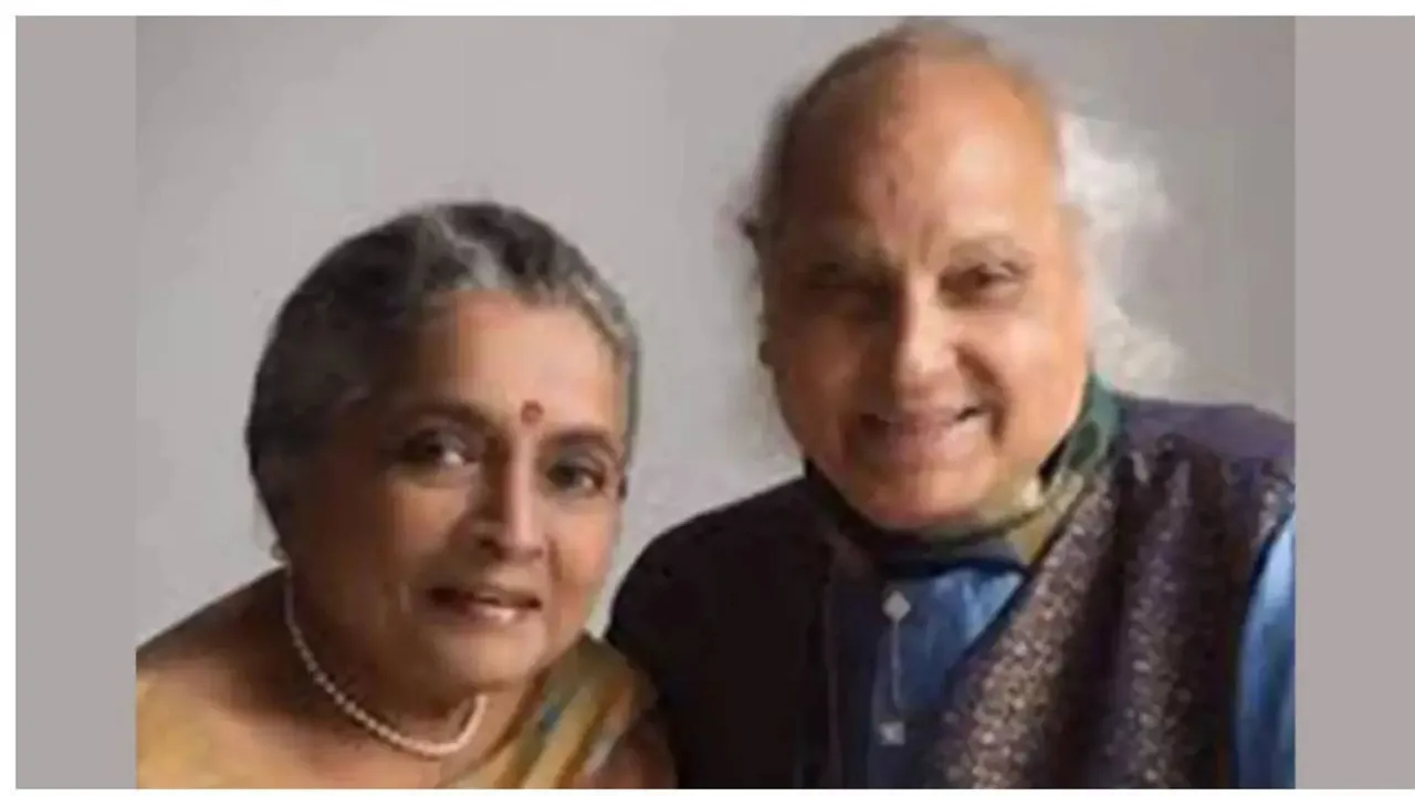 Pandit Jasraj's wife Madhura