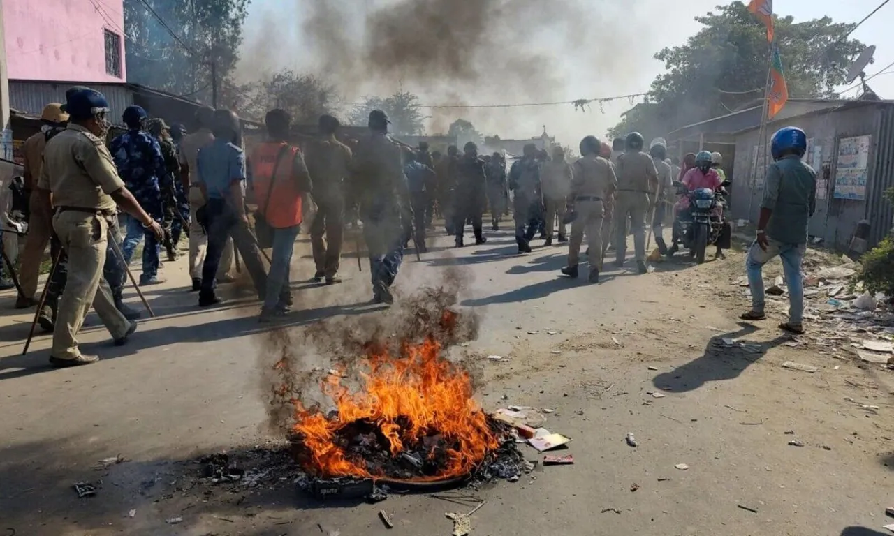Kaliaganj violence West bengal