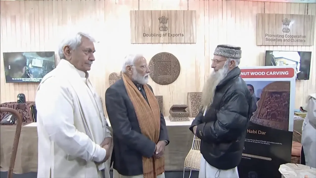 Narendra Modi in Srinagar
