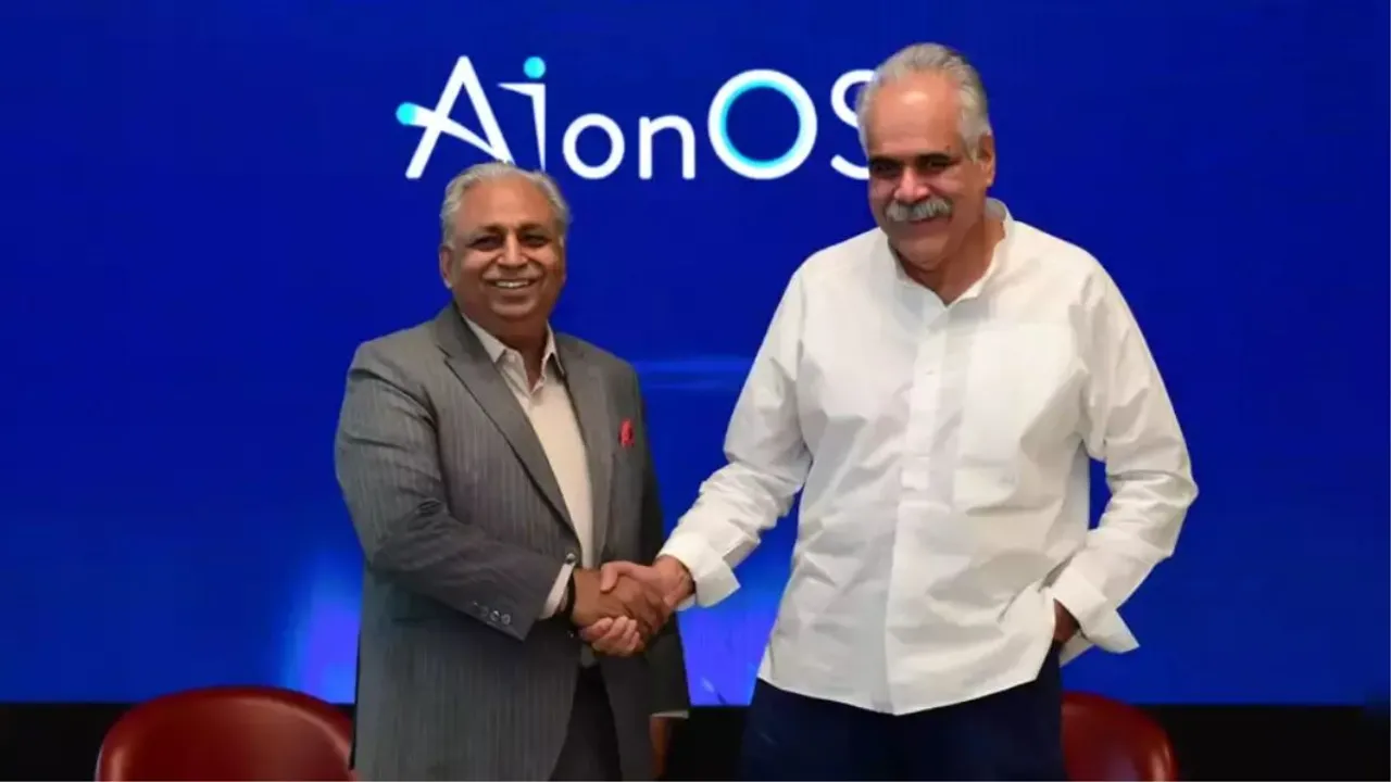 CP Gurnani, Chairman of Assago Group and Rahul Bhatia, Group MD of InterGlobe