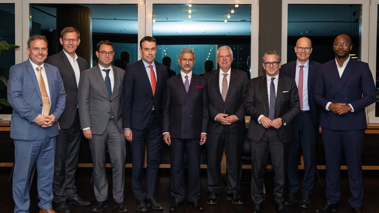 External Affairs Minister S Jaishankar meets members of German Parliament, in Berlin.