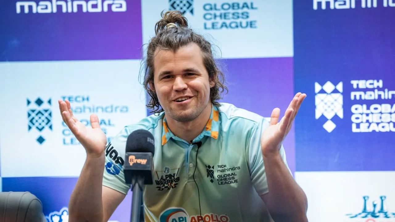 Magnus Carlsen Dubai Chess