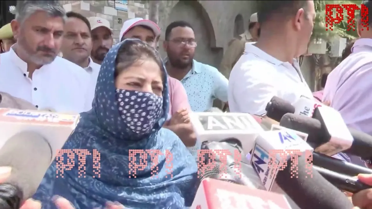 Mehbooba Mufti on Anantnag attack