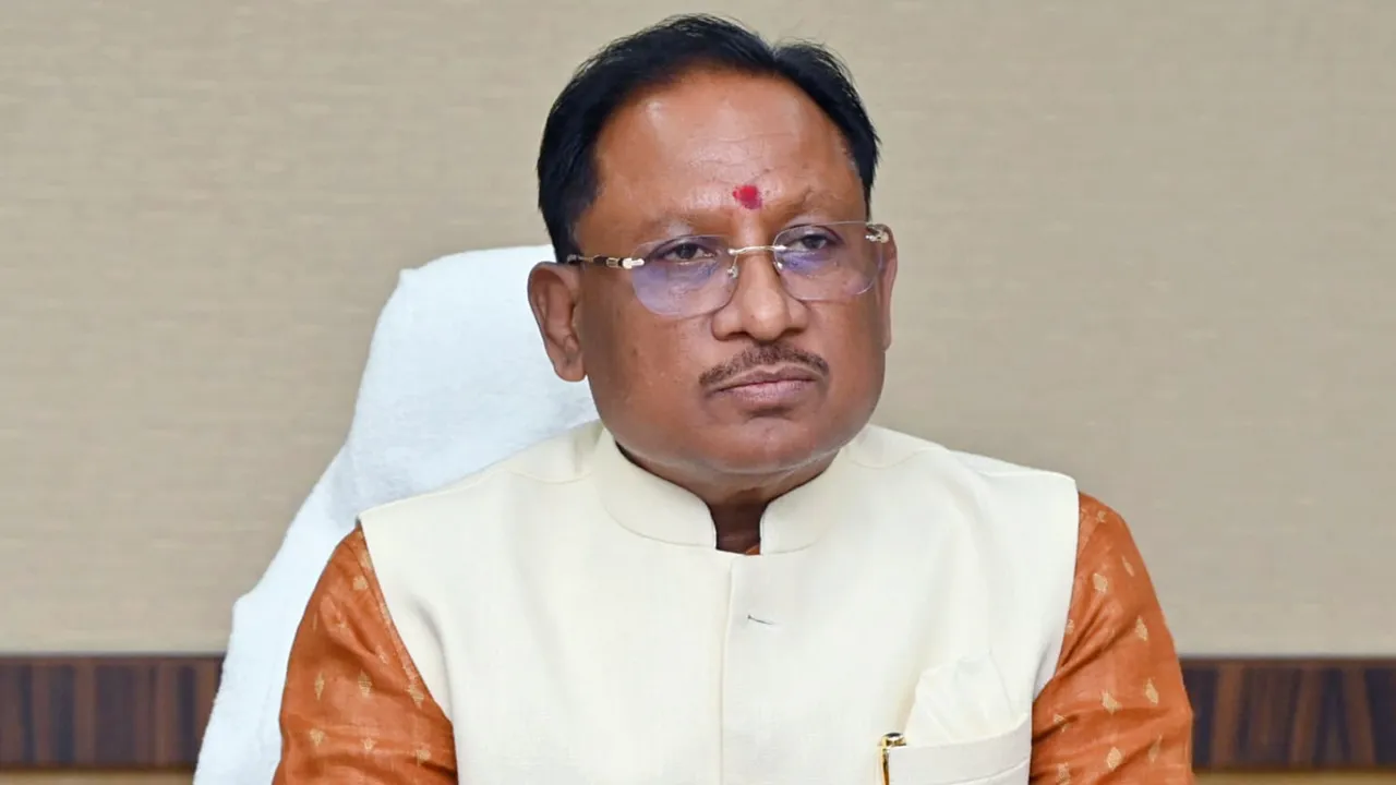 Chhattisgarh Chief Minister Vishnu Deo Sai (File image)