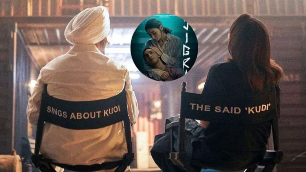 Diljit Dosanjh and Alia Bhatt
