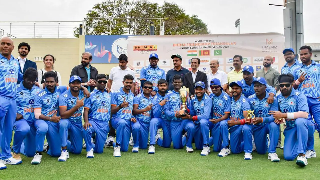 Indian blind cricket team