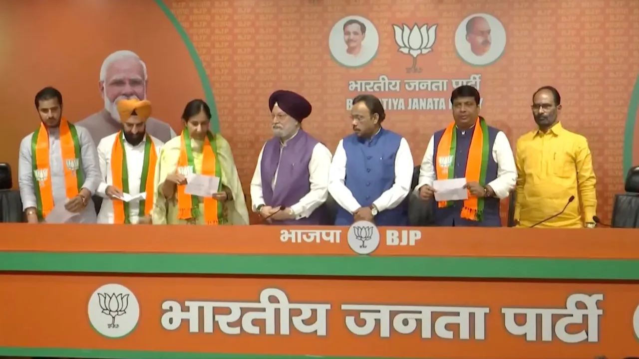 Jahanzaib Sirwal and Rohan Gupta join BJP