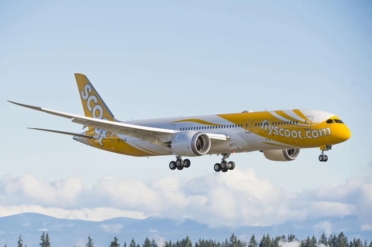 Scoot Flight Singapore