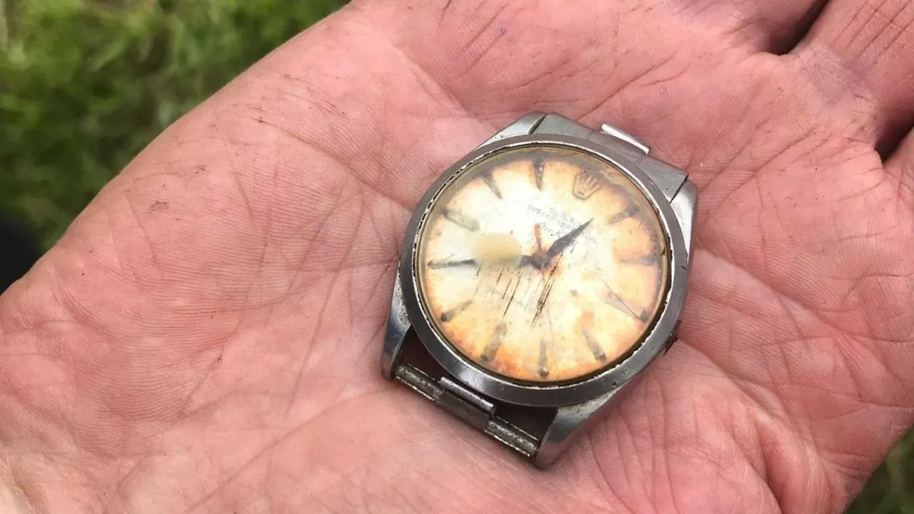 James Steele's watch