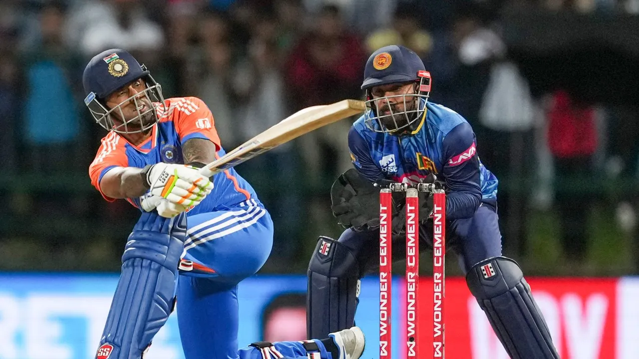 India vs Sri Lanka Suryakumar Yadav