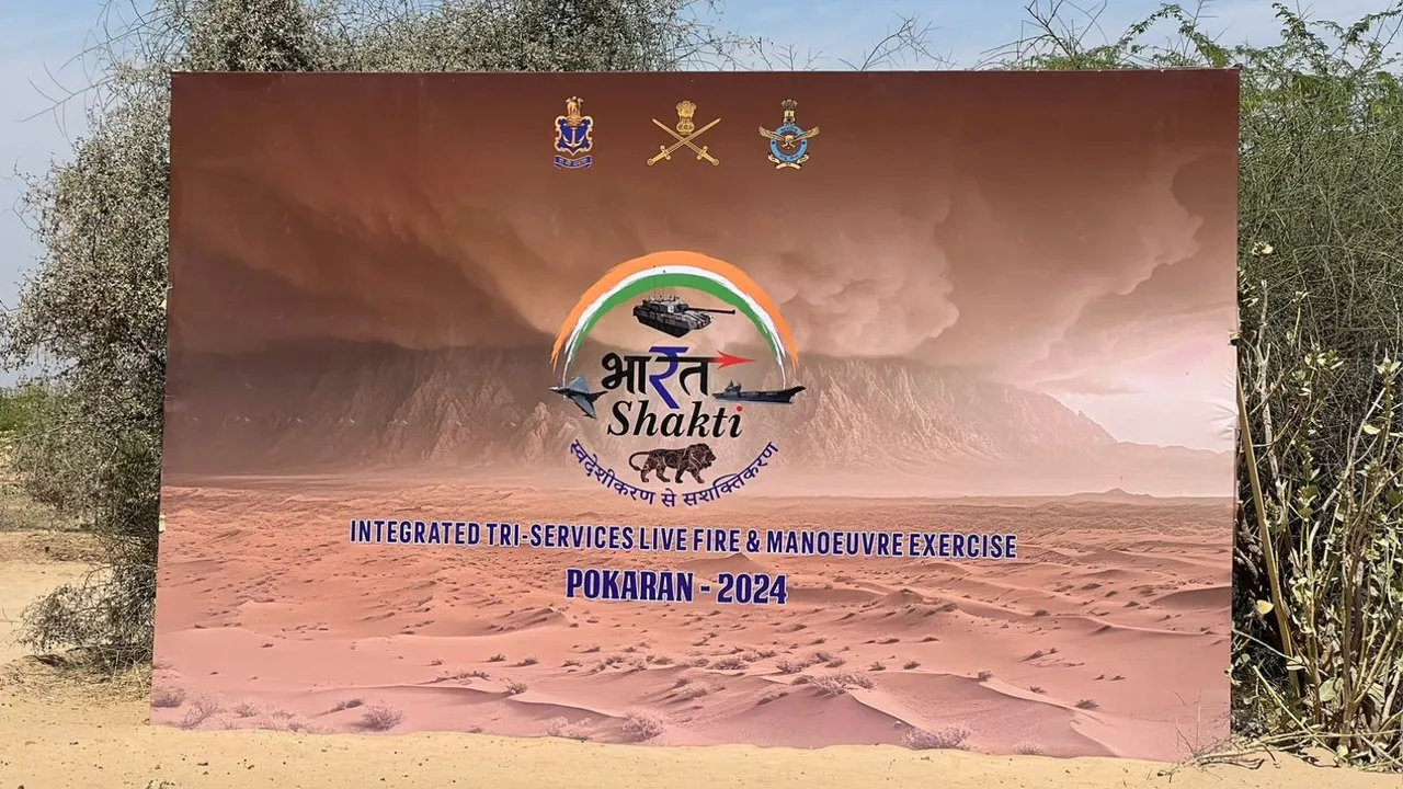 Pokhran is ready for Bharat Shakti Exercises