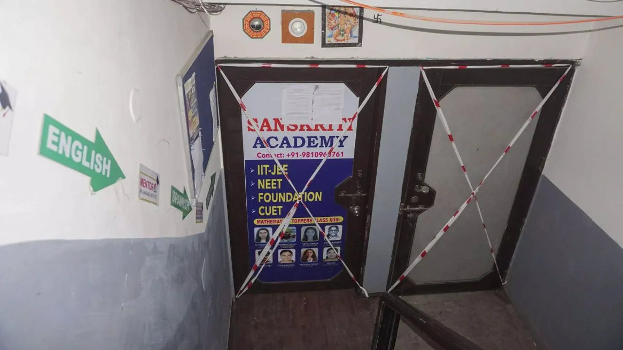 Municipal Corporation of Delhi sealed a basement