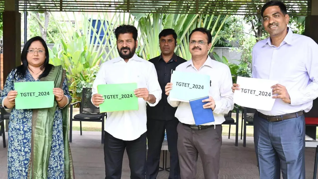 Revanth Reddy releases Teachers Eligibility Test results