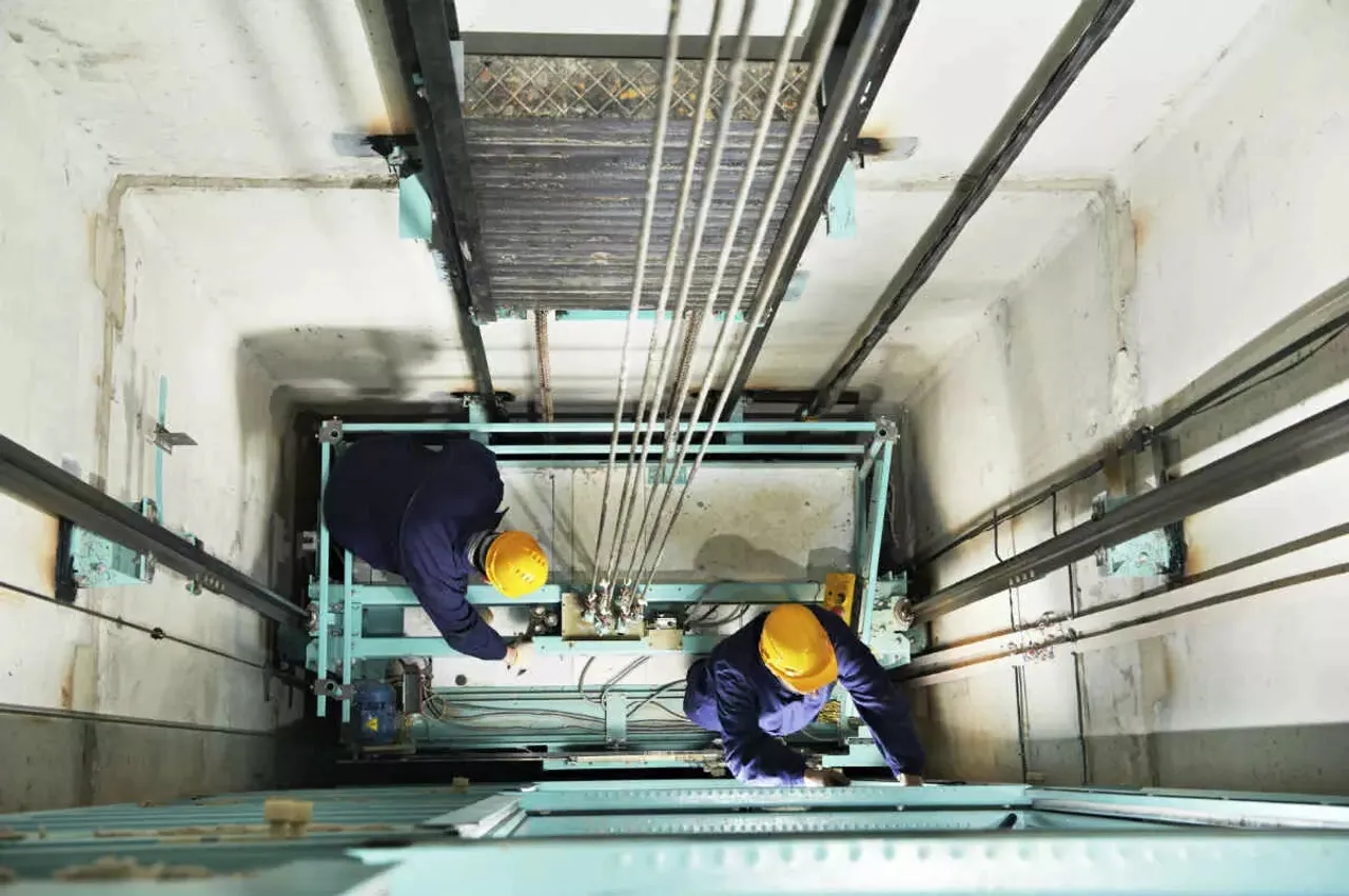 elevator crash