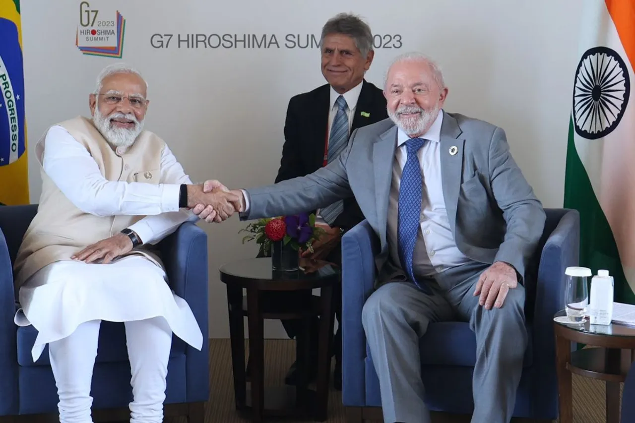 Lula da Silva Narendra Modi Brazil