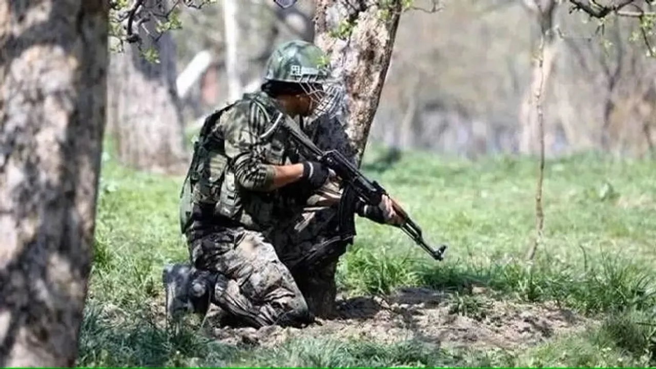 Security forces Kulgam Indian Army Encounter jammu and kashmir