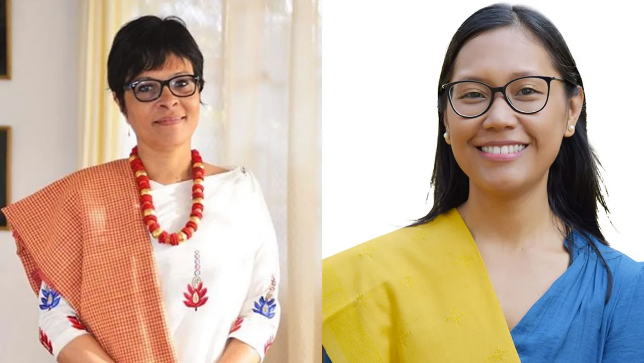 Ampareen Lyngdoh and Agatha K Sangma