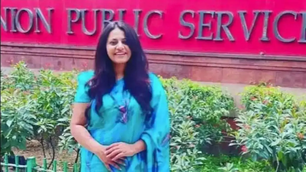 Suspended trainee IAS Puja Khedkar (File image)