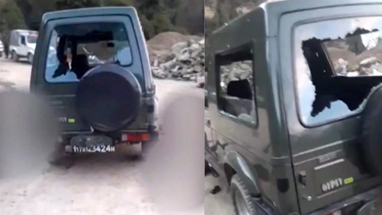 Army vehicle poonch