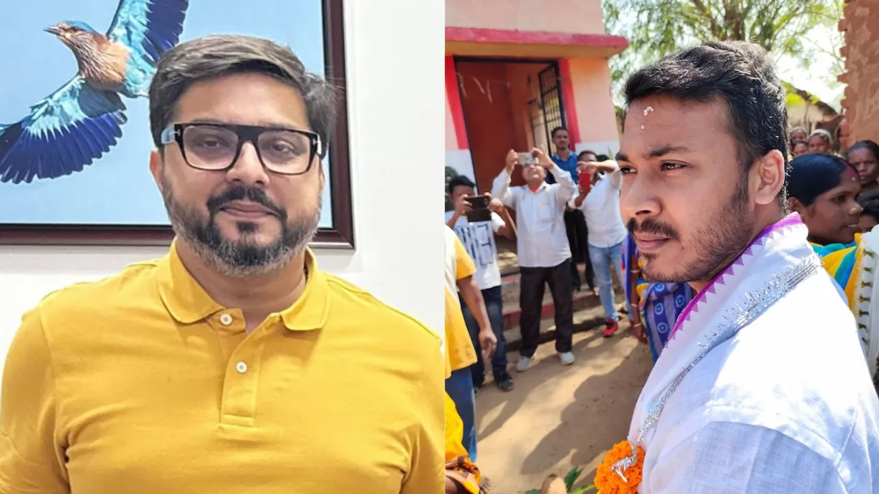 (Left) Tanuj Punia and Sagar Charan Das (Right)