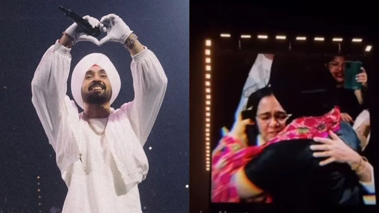 Diljit Dosanjh mother and sister