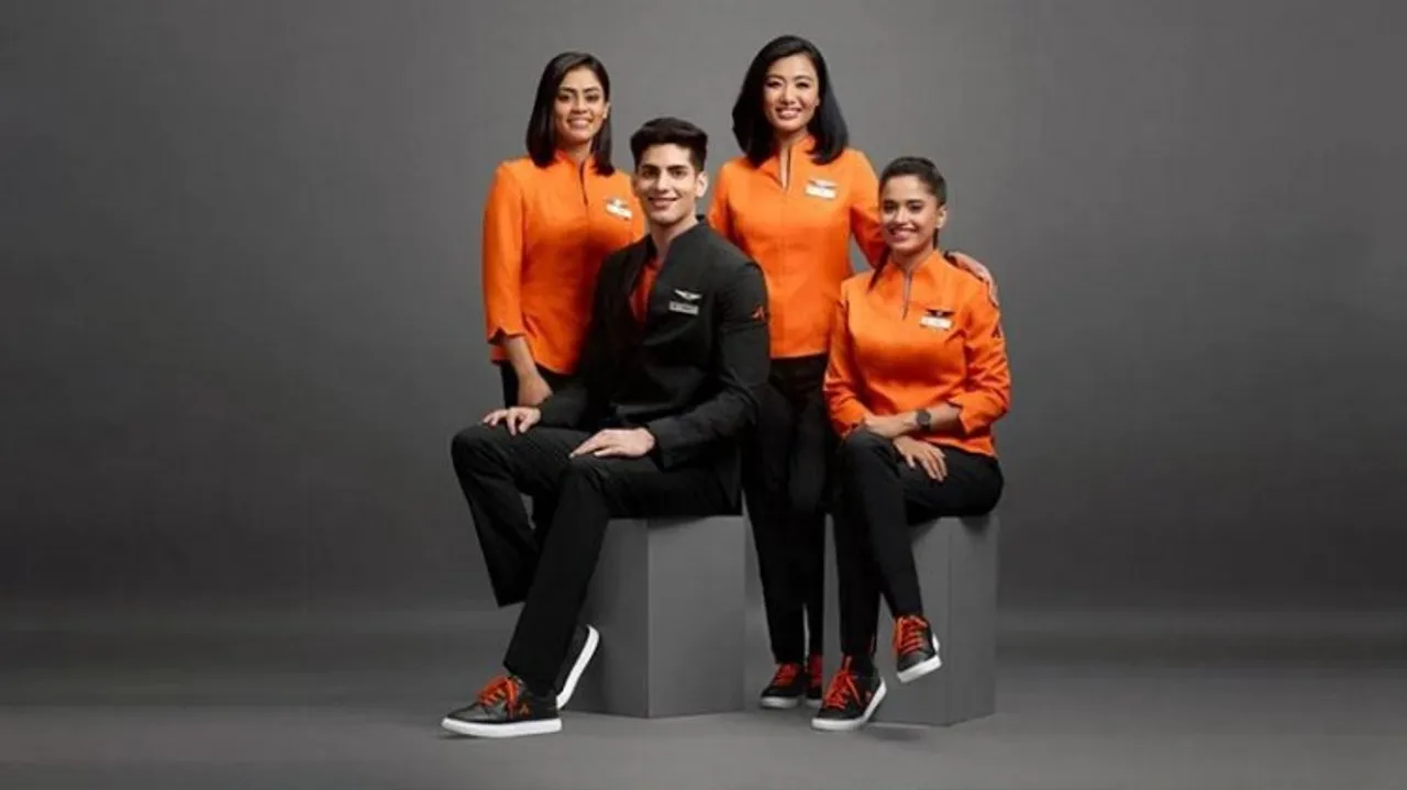 Uniform of Akasa Air