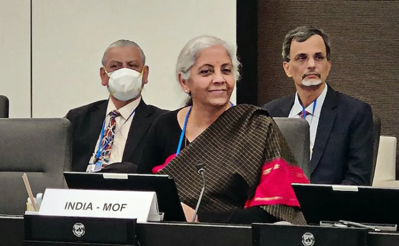 Nirmala Sitharaman in Washington