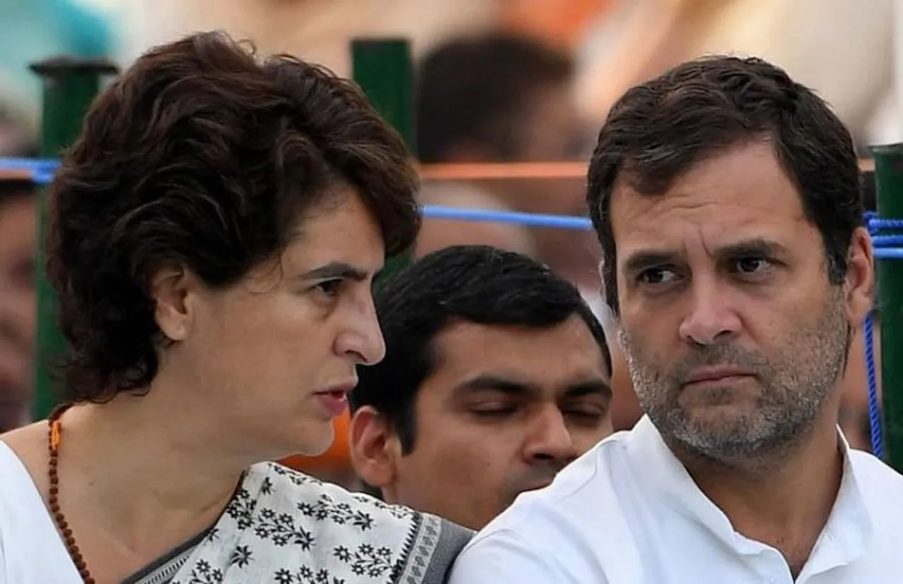 Priyanka Gandhi Vadra and Rahul Gandhi (File photo)
