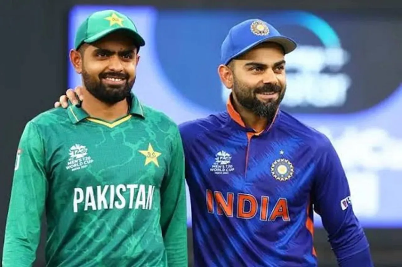 Babar Azam (Left); Virat Kohli (Right)