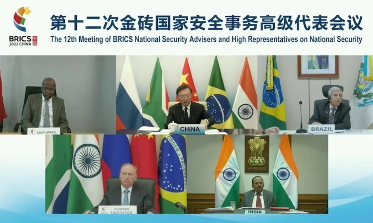 NSA Ajit Doval at the virtual BRICS meet
