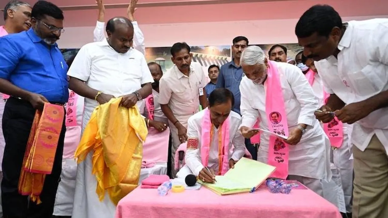 KCR goes national; renames TRS as Bharat Rashtra Samithi