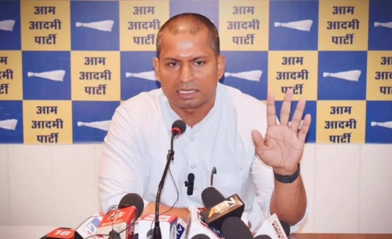 AAP's election in-charge for Rajasthan Vinay Mishra