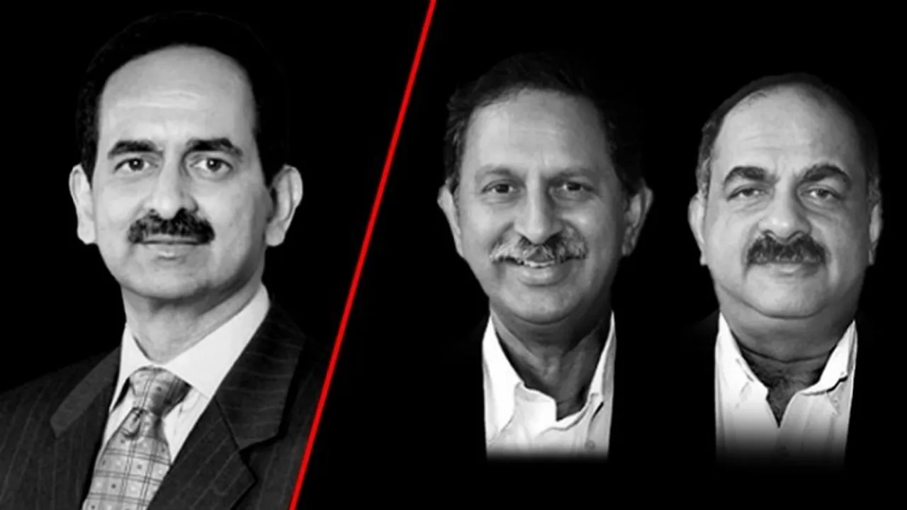 Sanjay Kirloskar (Left); Atul Kirloskar and Rahul Kirloskar (Right)