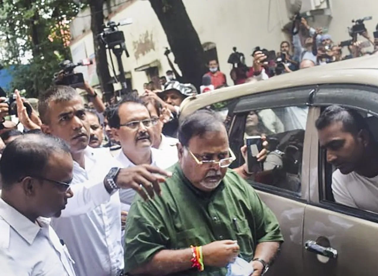  Bengal mininister Partha Chatterjee
