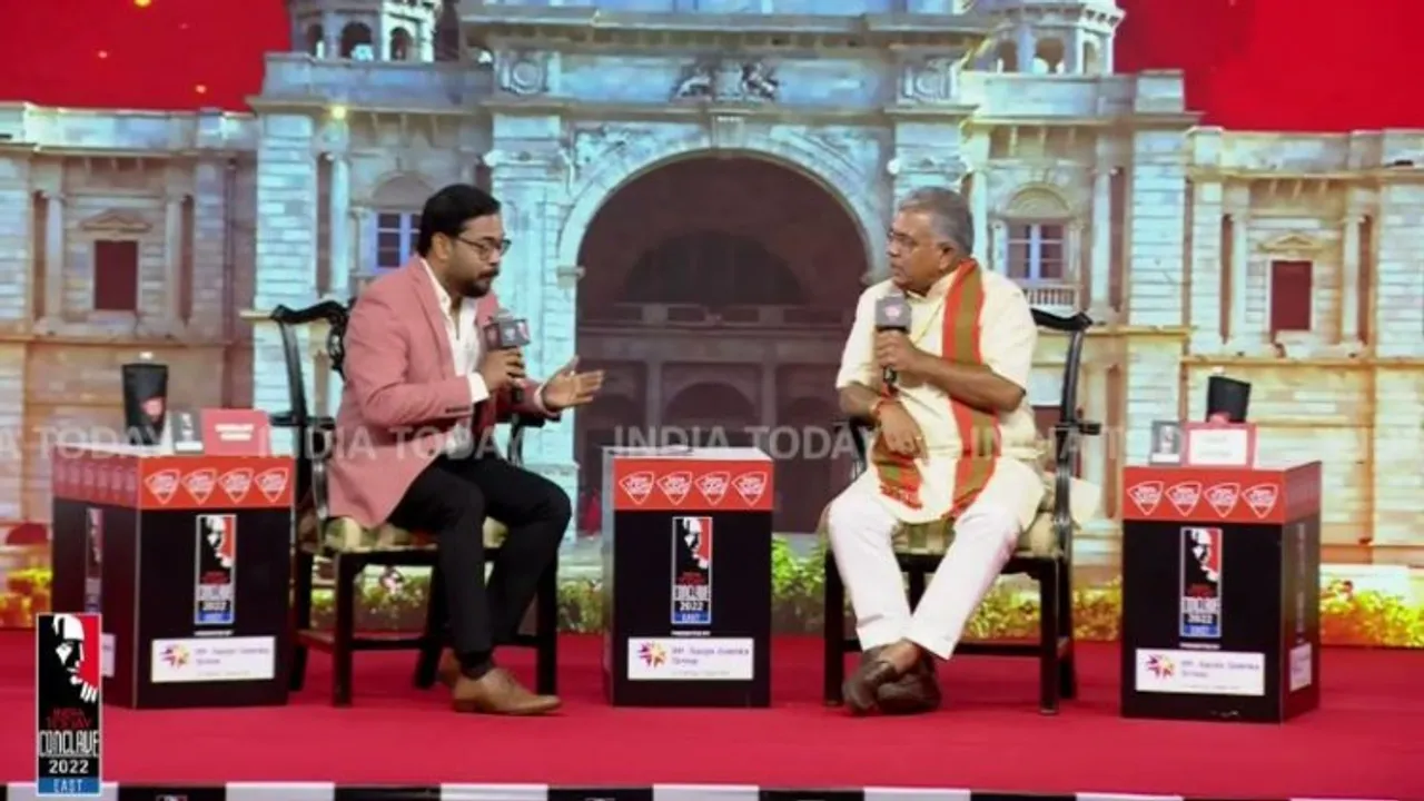 BJP national vice-president Dilip Ghosh (Image courtesy: India Today)