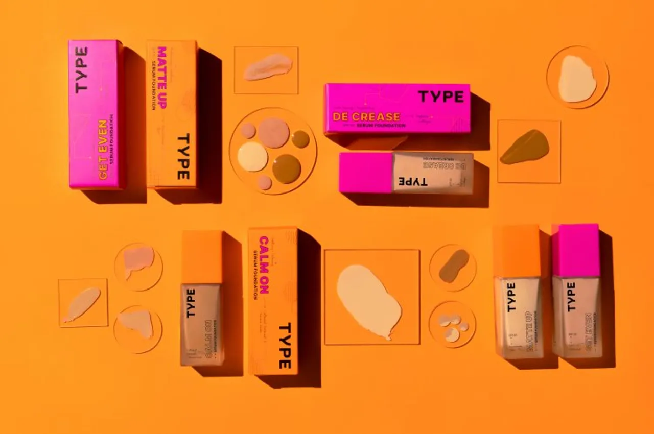 The new foundation range of Type Beauty Inc