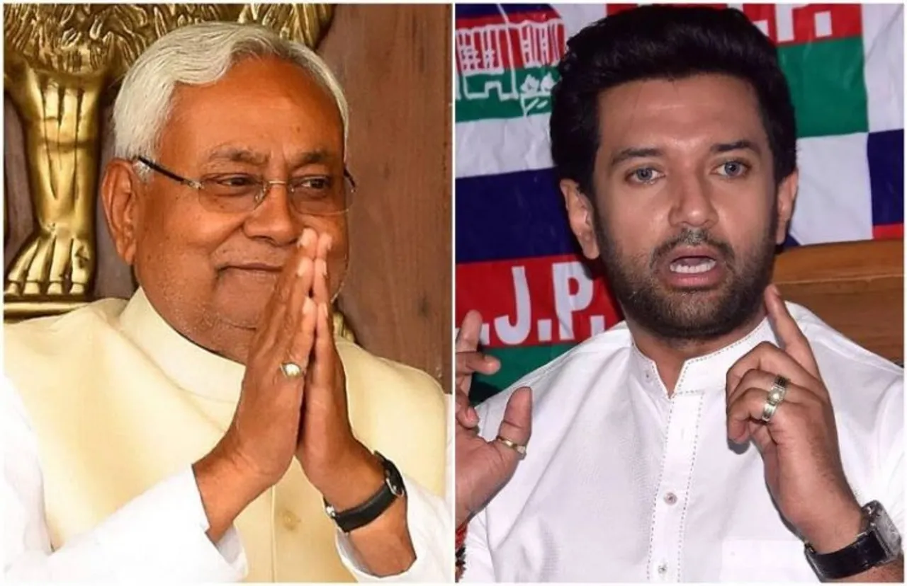 Chirag Paswan slams Nitish for insulting people's mandate twice, seeks fresh polls in Bihar