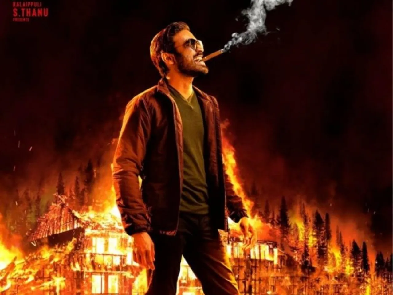 Dhanush look in 'Naane Varuven' 