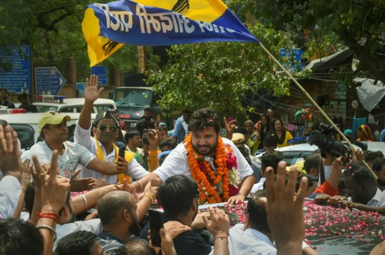 Aam Aadmi Party's Durgesh Pathak