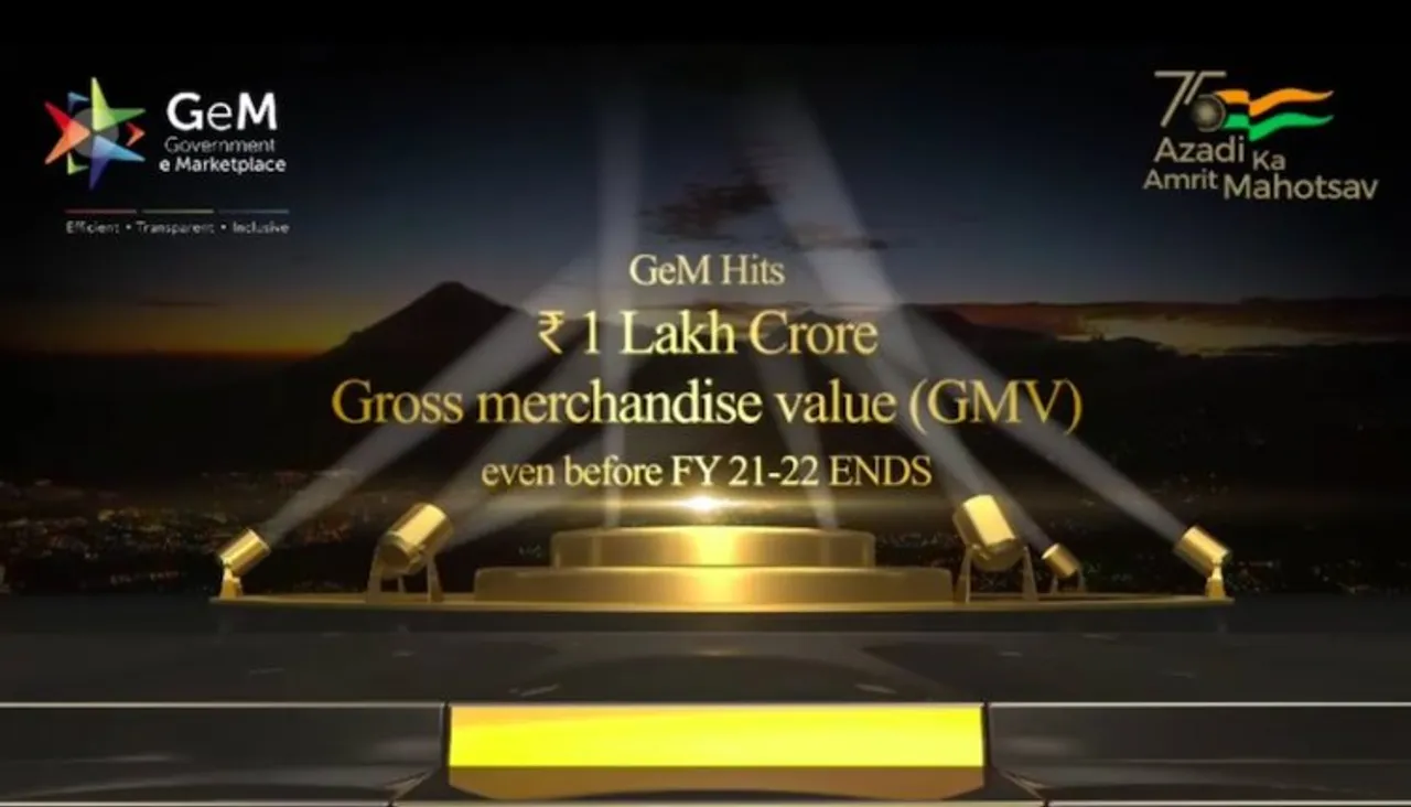 PM Modi hails Government e-Marketplace achieving order value of Rs 1 lakh cr in a year