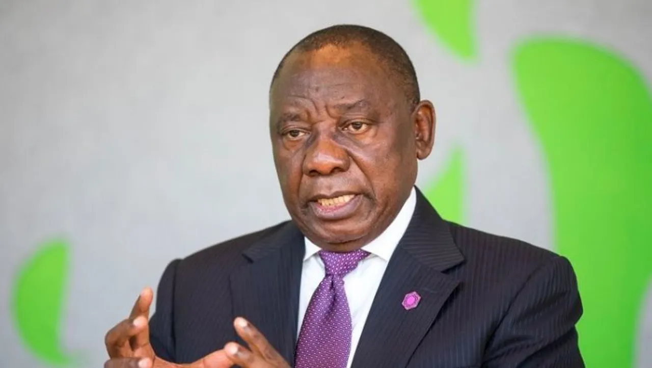 South African President Cyril Ramaphosa (File photo)