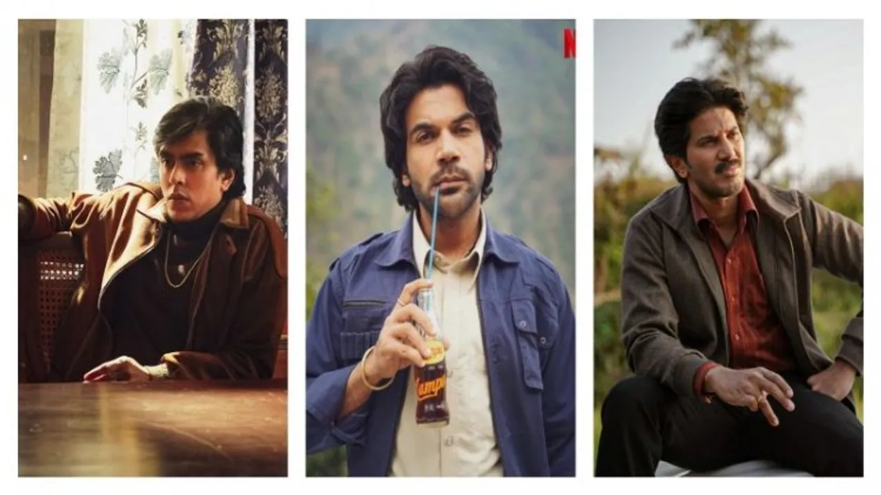 (Left to Right) Adarsh Gourav, Rajkummar Rao and Dulquer Salmaan 