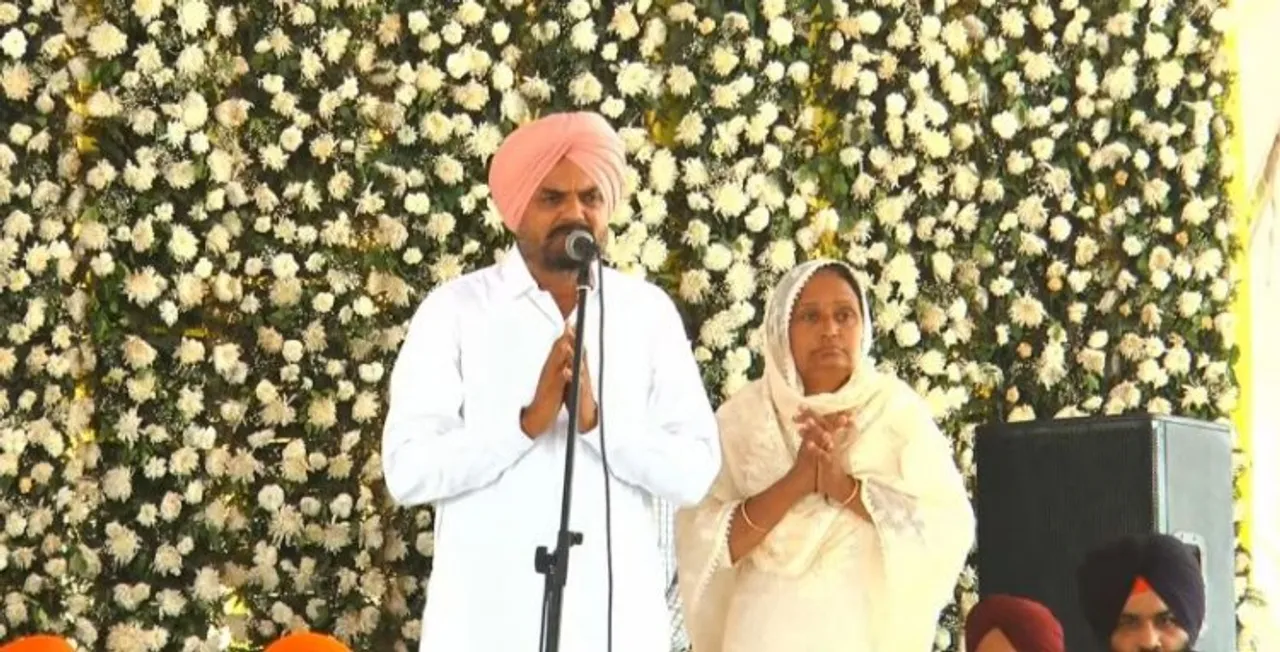 Singer Sidhu Moosewala's father Balkaur Singh (File photo)