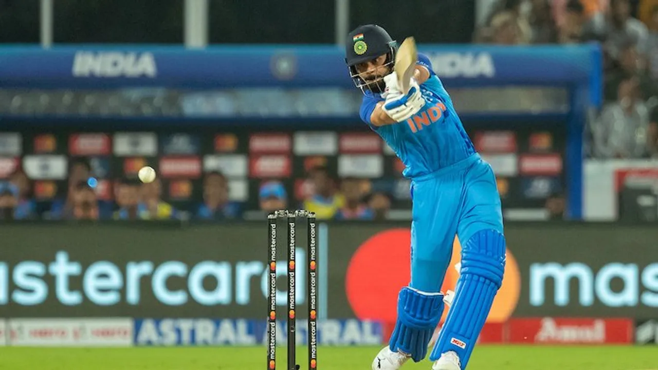 Virat Kohli hit 33rd T20I half century on Sunday