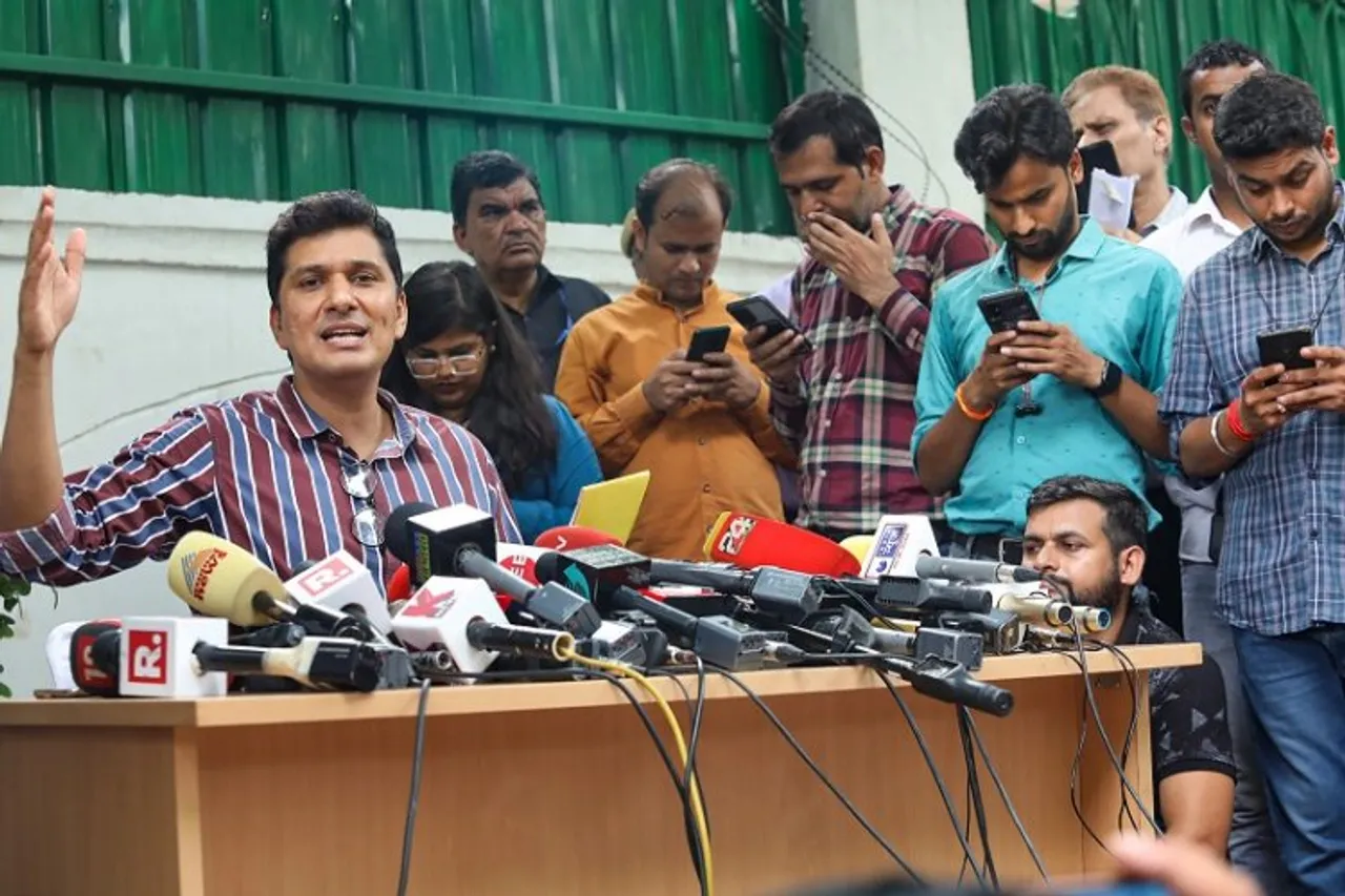 AAP MLA Saurabha Bharadwaj 