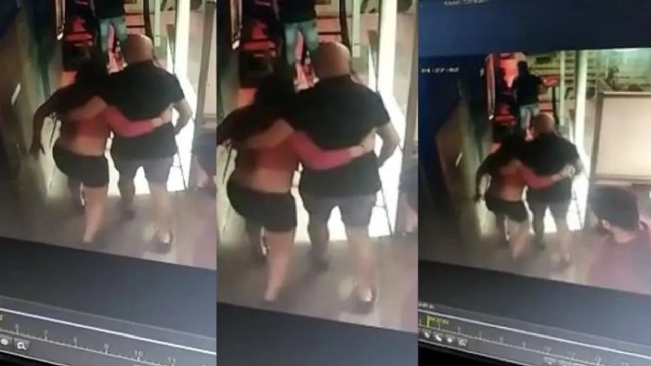 Still from CCTV footage