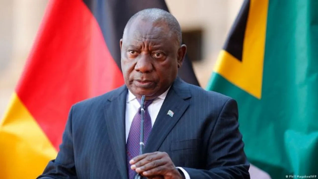 South African President Cyril Ramaphosa (Image courtesy- AFP)