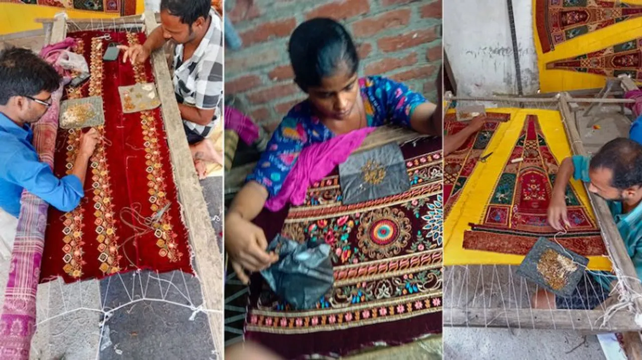 Zari zardozi artisans weave a tale of hope and strength