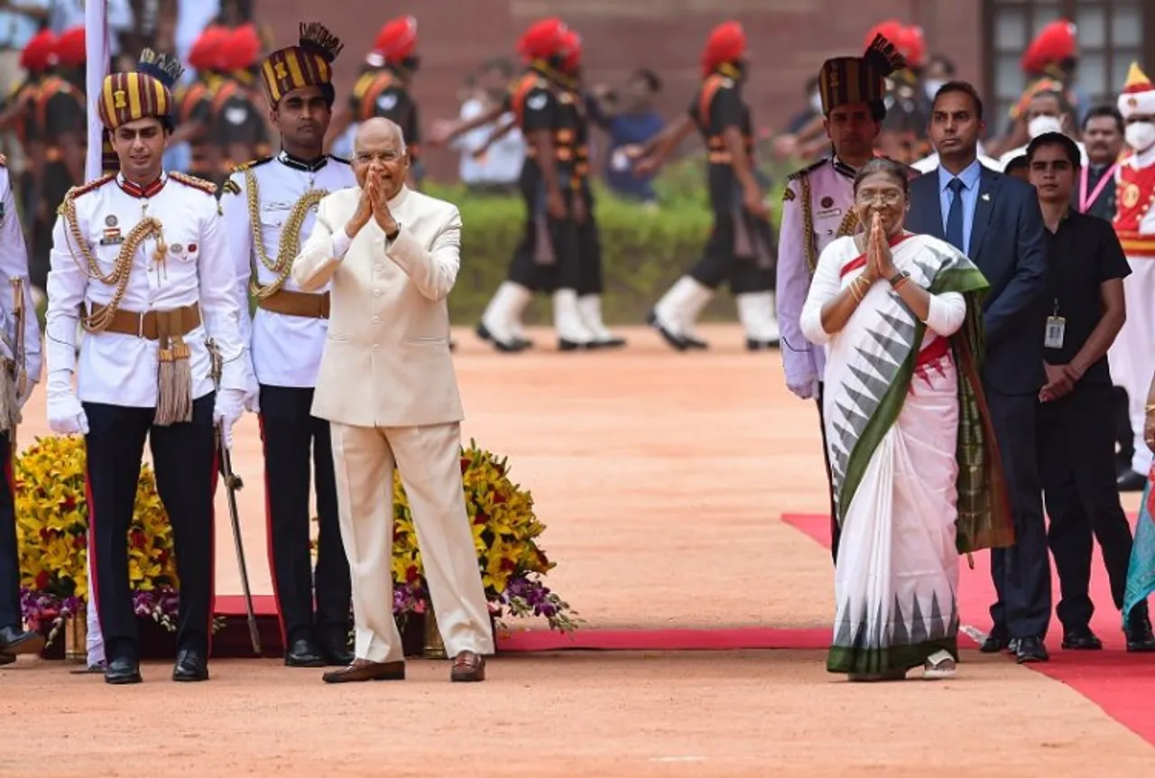 Leaders cutting across party lines congratulate Droupadi Murmu on assuming top office