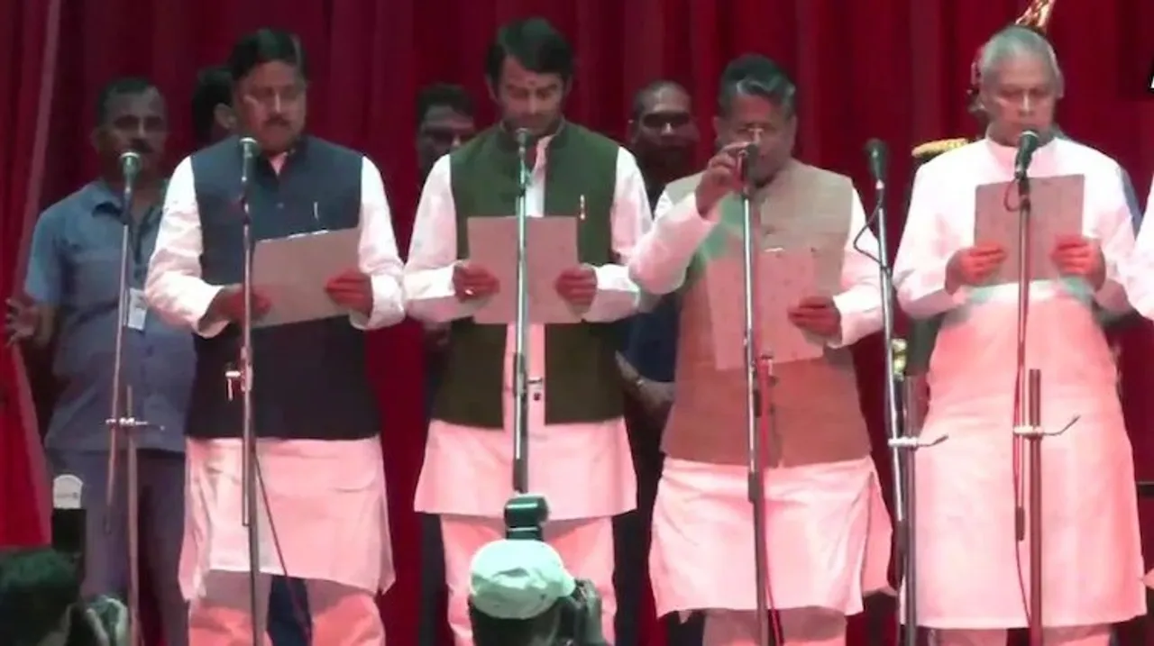 31 MLAs, mostly from RJD, take oath as ministers